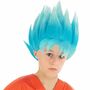 Dragonball Per�cke hellblau Goku Saiyan Super f�r Kinder