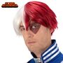 My Hero Academia Per�cke Shoto Todoroki Manga-Per�cke wei�-rot f�r Herren