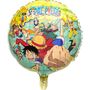 One Piece Folienballon Manga rund Ruffy 43 cm Party-Deko