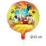 Dragon Ball Folienballon rund Manga 43 cm Party-Deko