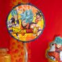 Dragon Ball Pinata rund 40 cm blau Manga Party-Deko f�r Kinder