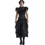 Wednesday Kost�m Ballkleid schwarz Rabenball f�r Damen
