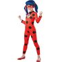 Miraculous Kost�m Ladybug Deluxe mit Tikki Marienk�fer Pl�schfigur f�r Kinder