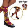 Gryffindor Socken rot-gelb kariert 50 cm lang Harry Potter f�r Kinder und Erwachsene