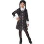 Wednesday Kost�m Wednesday Addams Halloween-Kleid f�r Kinder