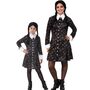 Wednesday Kost�m Wednesday Addams Halloween-Kleid f�r Damen