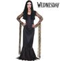 Morticia Addams Kost�m Halloween-Kleid schwarz f�r Damen
