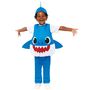 Baby Shark Kost�m kleiner Hai blau f�r Kinder