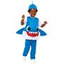 Baby Shark Kost�m kleiner Hai blau f�r Kinder