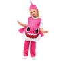 Baby Shark Kost�m kleiner Hai rosa f�r Kinder