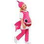 Baby Shark Kost�m kleiner Hai rosa f�r Kinder