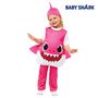 Baby Shark Kost�m kleiner Hai rosa f�r Kinder