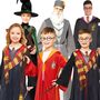 Harry Potter Kost�m Quidditch Umhang Gryffindor rot-gold f�r Kinder