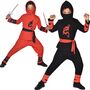 Ninja Kost�m Roter Ninja Drache f�r Kinder