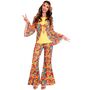 Hippie Kost�m Hailey Flower Power f�r Damen