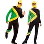 Jamaika Bob Kost�m Cool Dudes f�r Erwachsene