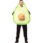 Avocado Kost�m gr�ne Beere mit Avocadokern f�r Erwachsene