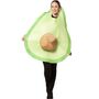 Avocado Kost�m gr�ne Beere mit Avocadokern f�r Erwachsene