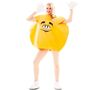 Gelbe Schokolinse Kost�m Sweet Candy f�r Erwachsene
