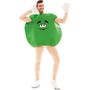 Gr�ne Schokolinse Kost�m Sweet Candy f�r Erwachsene