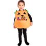 K�rbis Kost�m mit gro�er Bauchtasche f�r S��igkeiten Halloween f�r Kinder
