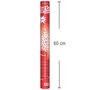 4 Confetti Shooter Konfetti Kanone 60 cm lang Party Popper Geburtstag Hochzeit Deko