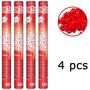 4 Confetti Shooter Konfetti Kanone 60 cm lang Party Popper Geburtstag Hochzeit Deko