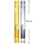 4 Confetti Shooter Konfetti Kanone 60 cm lang Party Popper Geburtstag Hochzeit Deko