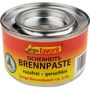 Brennpaste in der Aludose von Favorit