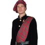 Schotten Kost�m Jamie Irvin Kilt rot kariert f�r Herren