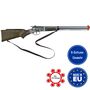 Cowboy Gewehr 62 cm lang Silberb�chse inkl. 144 Schuss-Munition