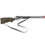Cowboy Gewehr 62 cm lang Silberb�chse inkl. 144 Schuss-Munition