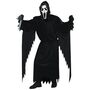 Scream Kost�m Halloween-Geist schwarz mit Maske f�r Kinder und Erwachsene