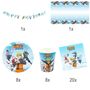Naruto Shippuden Party-Set Kindergeburtstag 38-tlg. Party-Deko