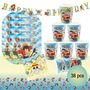 One Piece Party-Set Kindergeburtstag 38-tlg. Party-Deko