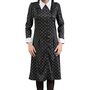 Wednesday Kost�m Kleid schwarz Deluxe inkl. Per�cke f�r Damen
