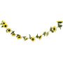 Sonnenblumen Girlande 220 cm lang Kunstblume Deko Geburtstag Hochzeit DIY Basteln