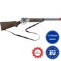 Cowboy Gewehr 76 cm lang Silberb�chse inkl. 144 Schuss-Munition