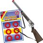 Cowboy Gewehr 76 cm lang Silberb�chse inkl. 144 Schuss-Munition