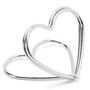 Tischkartenhalter Herzen Silber 10 St�ck 2,5 cm f�r Hochzeit Geburtstag Fotohalter