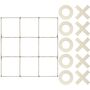 XXL Tic Tac Toe Spiel 120 x 112 cm aus Holz Picknick f�r Hochzeit Geburtstag