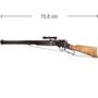 Cowboy Gewehr Utah 76 cm Western-Gewehr Used-Look mit 144 Schuss Munition