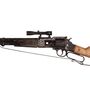 Cowboy Gewehr Utah 76 cm Western-Gewehr Used-Look mit 144 Schuss Munition