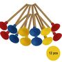 Pfeile-Set 12 St�ck Sicherheitspfeile aus Holz f�r Kinder Zubeh�r f�r Armbrust