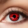 Manga Kontaktlinsen Rot Itachi weich inkl. 60 ml Kombil�sung mit Beh�lter