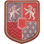 Ritter Schild 29 x 35 cm Leo L�wenherz aus Schaumstoff f�r Kinder
