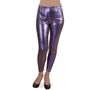 Meerjungfrau Leggings Nixe Hose in Schuppenoptik violett-blau f�r Damen