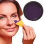 Make-Up Violett Lila mit Schwamm Halloween Schminke Kost�m-Zubeh�r