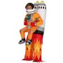 Astronauten Kost�m aufblasbare Rakete mit Astronaut Rocket Man f�r Herren