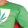 Cannabis Kost�m Marihuana Superheld f�r Herren